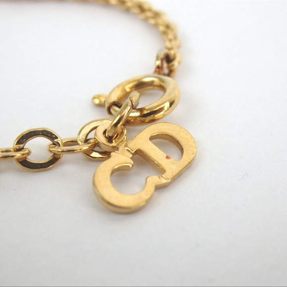 EUC Authentic Dior Gold Plated Necklace - Picture 8 of 9